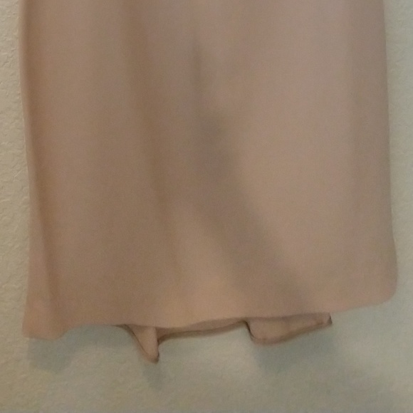 NWT! $3000 Stella McCartney Blush Dress w/Floral Appliqué & Sheer Inserts Sz36IT - Picture 7 of 7